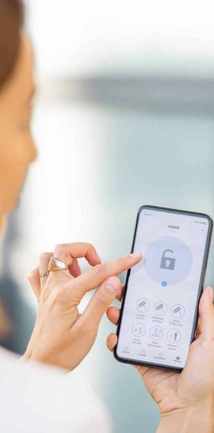 female closes the door or turns on the house alarm 2023 11 27 05 24 15 utc